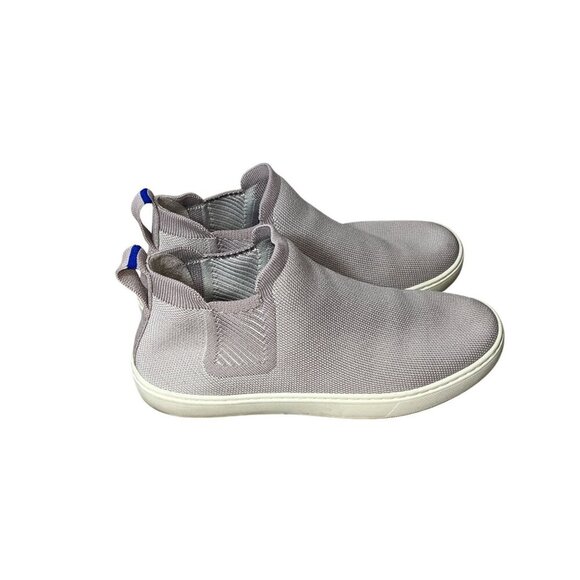 ROTHYS Chelsea Boot High Top Sneaker in Lilac Gray, Size 9.5 - Picture 7 of 11